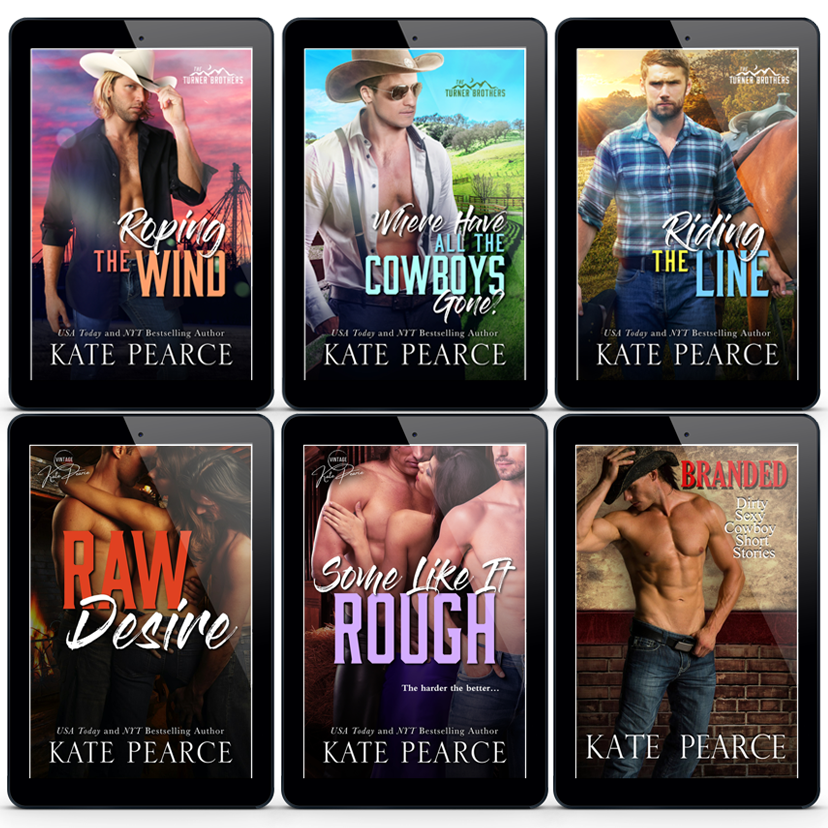 The Hot Cowboys book bundle from Kate Pearce